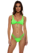 Luli Fama Que Sera Sera Scoop Neck Drawstring Top